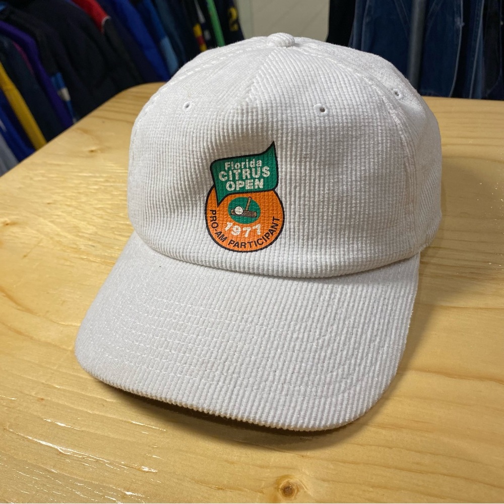 Corduroy Golf snapback Citrus Open 1977 19th hole collection American Needle